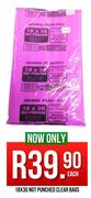 Not Punched Clear Bags-18 x 30