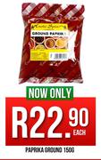 Paprika Ground-150g Each