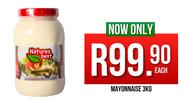 Natures Best Mayonnaise-3Kg Each