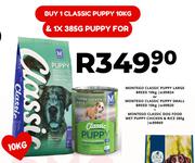 Montego Classic Puppy Large Breed 10Kg + Montego Classic Puppy Small Breed 10Kg
