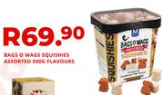 Montego Bags O Wags Squishies Assorted Flavours-500g