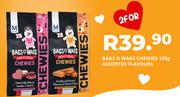Montego Bags O Wags Chewies Assorted Flavours-For 2 x 120g