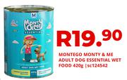 Montego Monty & Me Adult Dog Essential Wet Food-420g