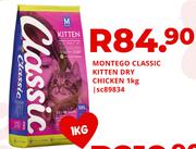 Montego Classic Kitten Dry Chicken-1Kg