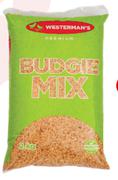 Westermans Budgie Seed Mix Assorted Sizes-1Kg