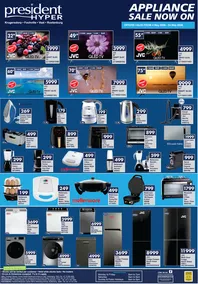 President Hyper : Appliance Sale Now On (04 May - 24 May 2026)