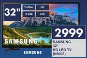 Samsung 32" HD LED TV N5003