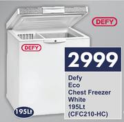 Defy 195Ltr Eco Chest Freezer (White) CFC210-HC