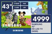 Samsung 43" HD LED TV N500