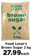 Food Lover's Brown Sugar-2 Kg Each