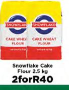 Snowflake Cake Flour-2x2.5 Kg