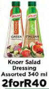 0 Knorr Salad Dressing Assorted-2x340ml