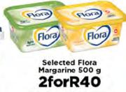 Selected Flora Margarine-2x500g
