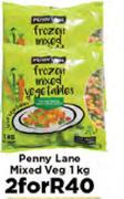 Penny Lane Mixed Veg-2X1Kg