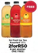 Sir Fruit Ice Tea Assorted-2x1.5L