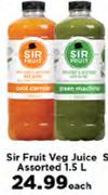 Sir Fruit Veg Juice Assorted-1.5L Each
