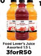 Food Lover's Juice Assorted-3x1.5L