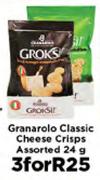 Granarolo Classic Cheese Crisps-3x24g