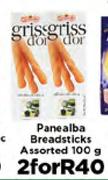 Panealba Breadsticks-2x100g