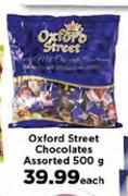 Oxford Street Chocolates-500g Each