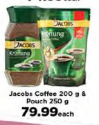 Jacobs Coffee 200g & Pouch 250g-Each