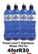 Food Lover's Signature Water-4x750ml