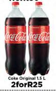 Coke Original-2x1.50Ltr
