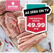 Fresh South African Pork Packs-Per kg