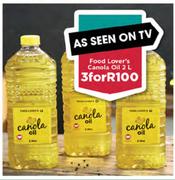 Food Lover's Canola Oil-3x2Ltr