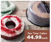 Tea Time Cakes-Each 