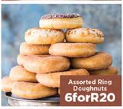 Assorted Ring Doughnuts-For 6