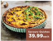 Savoury Quiches-Each 