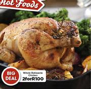 Whole Rotisserie Chicken-For 2 