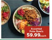 Assorted Poke Bowls-Each