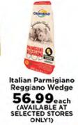 Italian Parmigiano Reggiano Wedge-Each