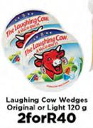 Laughing Cow Wedges Original Or Light-2x120g