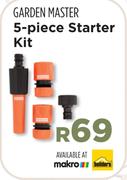 Garden Master 5-Piece Starter Kit