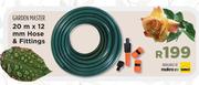 Garden Master 20m x 12mm Hose And Fittings