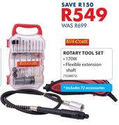 Tork Craft Rotary Tool Set 