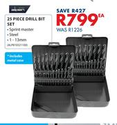 Alpen 25 Piece Drill Bit Set