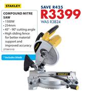 Stanley 1500W Compound Mitre Saw STSM1510