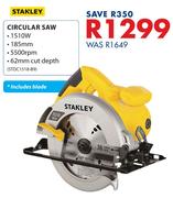 Stanley 1510W 185mm Circular Saw STDC1518-B9