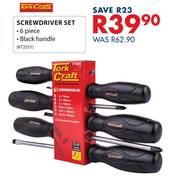 Fork Craft 6 Piece Screwdriver Set KT2551
