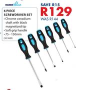 Chamber Value 6 Piece Screwdriver Set