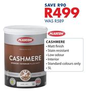Plascon Cashmere-5Ltr