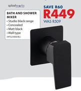 Splash Works Bath & Shower Mixer