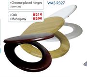 Chamber Value Wood Toilet Seat White-Each
