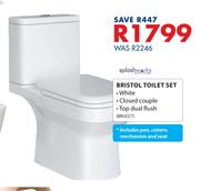 Splash Works Bristol Toilet Set