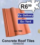 Concrete Roof Tiles 190460/58
