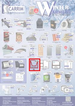 K Carrim Builders Mecca : Winter Warmers (07 July - 07 August 2023), page 1